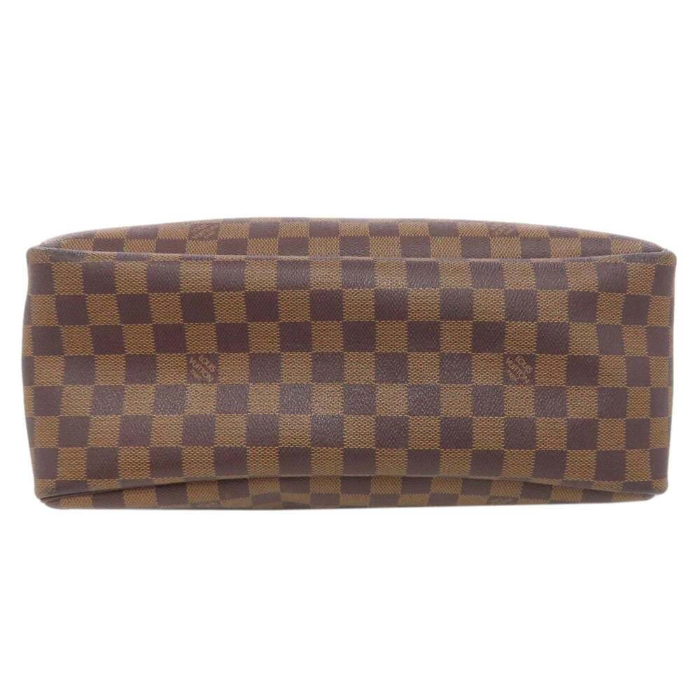 LOUIS VUITTON Brown Damier Canvas Deauville Tote Bag - Picture 4 of 11